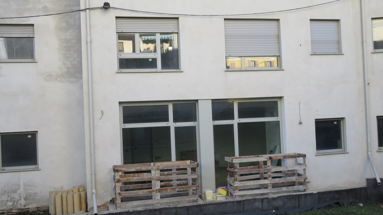 Finestre ed ingressi del Centro Brocherel di Aosta