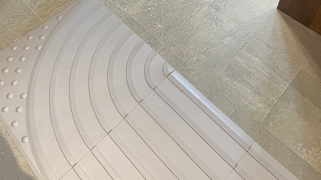 La pavimentazione LOGES al Castello Gamba di Châtillon