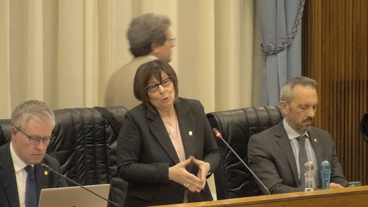 Clotilde 'Titti' Forcellati in Consiglio Valle