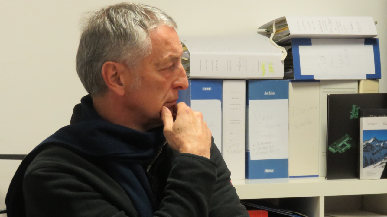 Raimondo Donzel, portavoce dei cinque movimenti extra-consiliari di sinistra