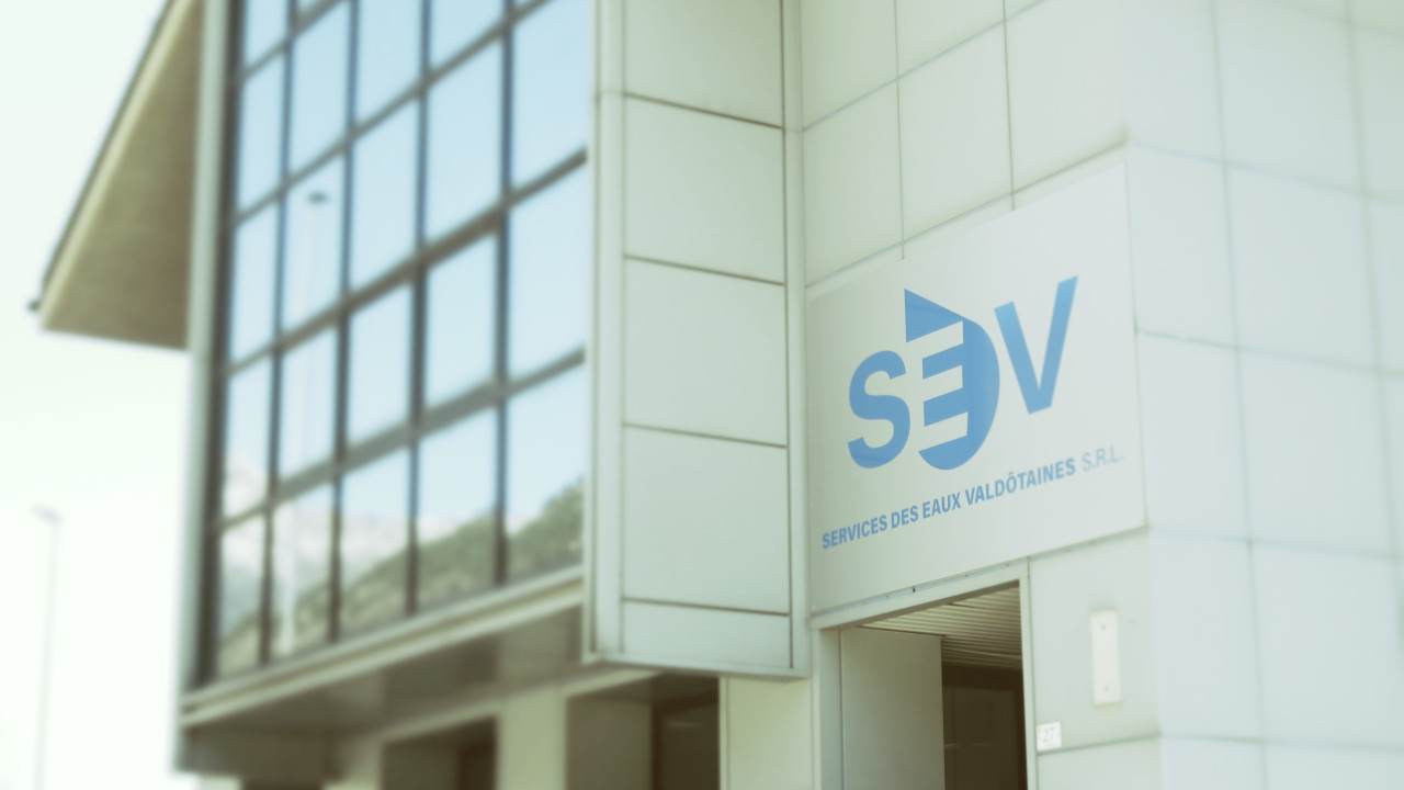 Uno scorcio della sede della SEV a Sarre