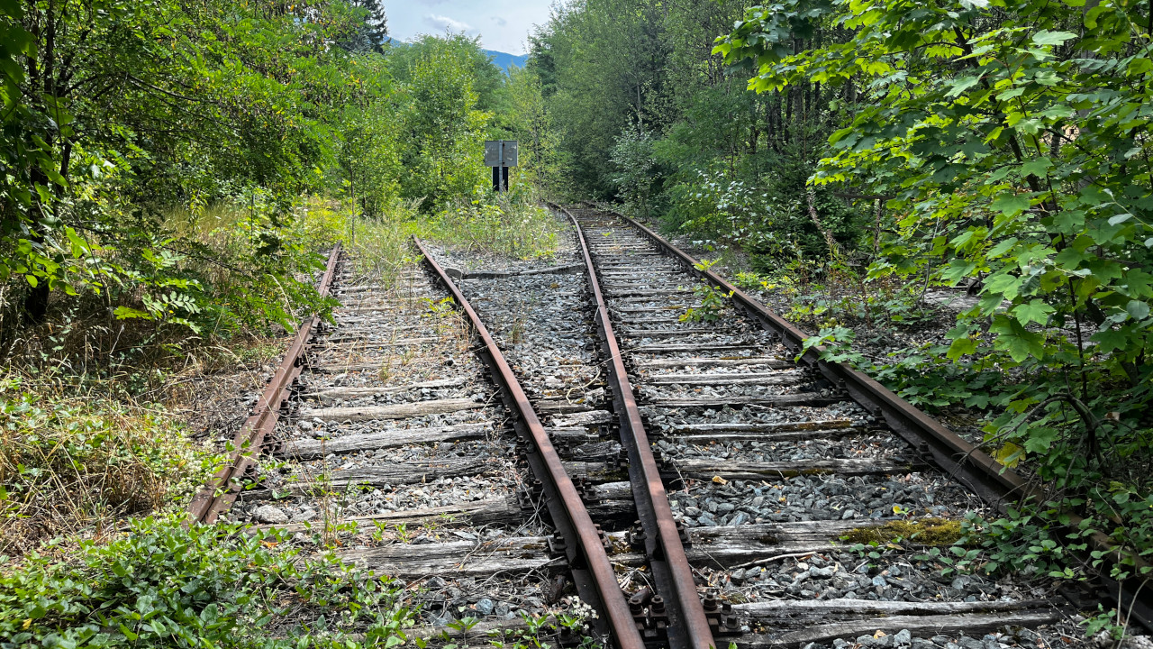 Binari abbandonati in Valdigne
