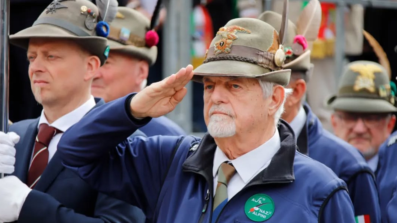Sebastiano Favero, presidente dell'Associazione nazionale Alpini