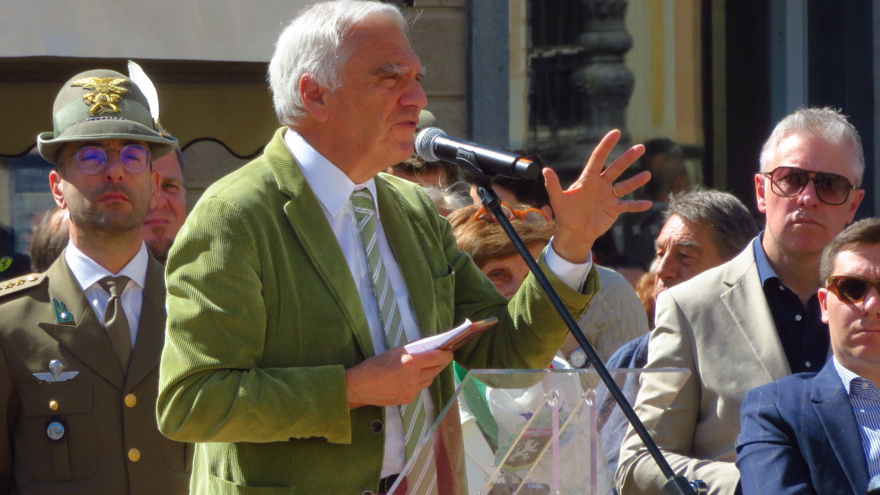 Renato Balduzzi durante il suo discorso