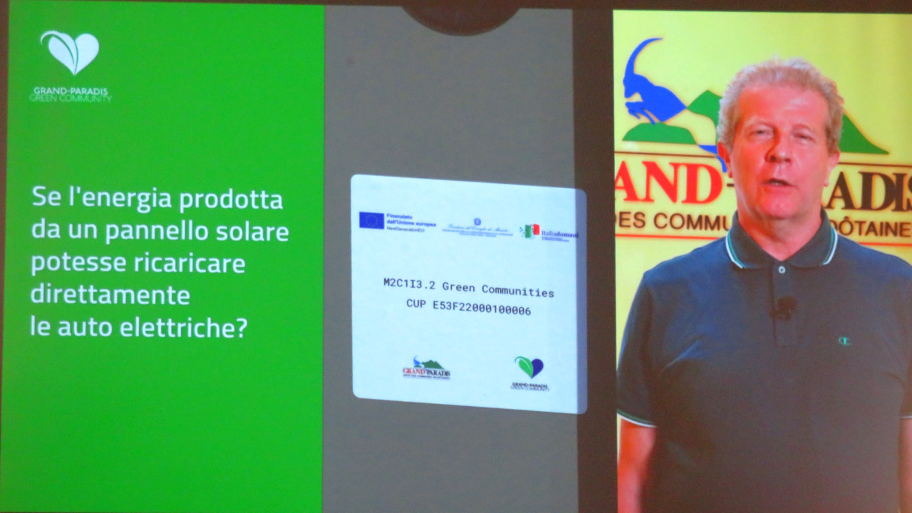 Il progetto di ricarica pubblica per veicoli con l'energia solare