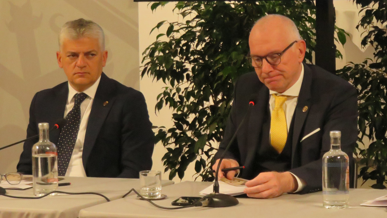 Luigi Bertschy e Renzo Testolin