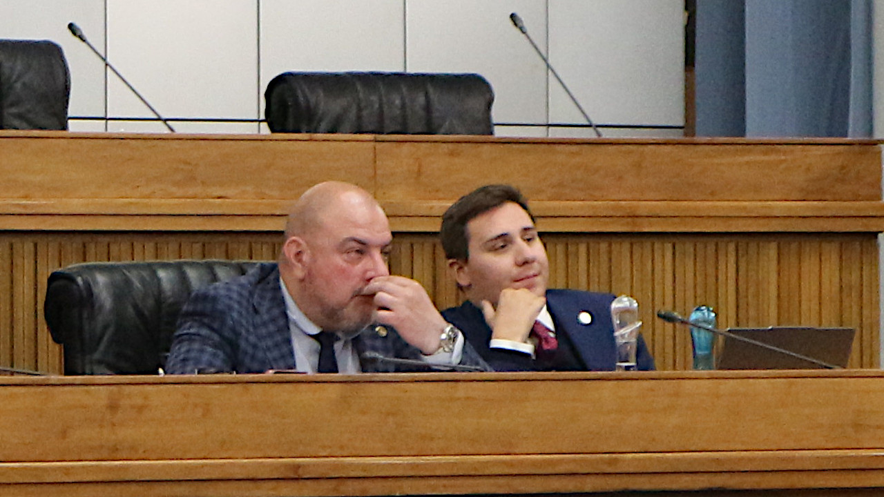 Carlo Marzi e Luca Lotto, assessori regionali del Centro Autonomista