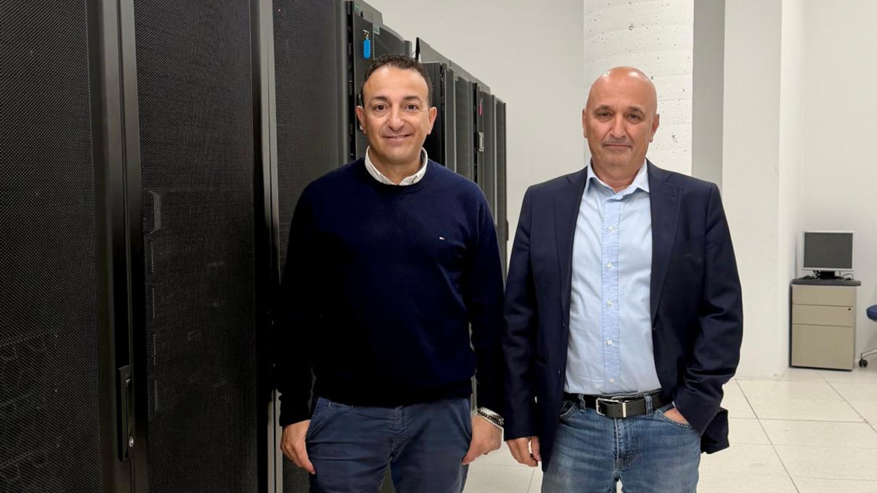 Giuseppe Giglio e Davide Emanville nel Data center unico regionale