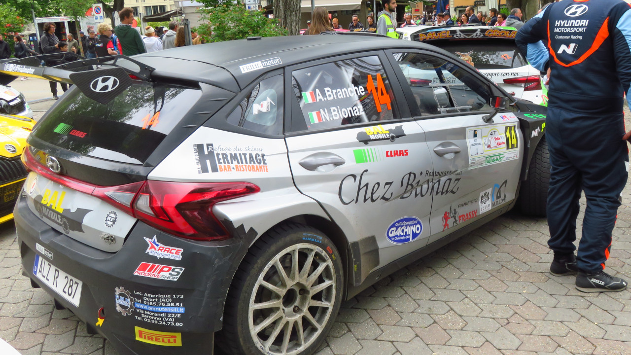 La Hyundai i20 N di Alberto Branche