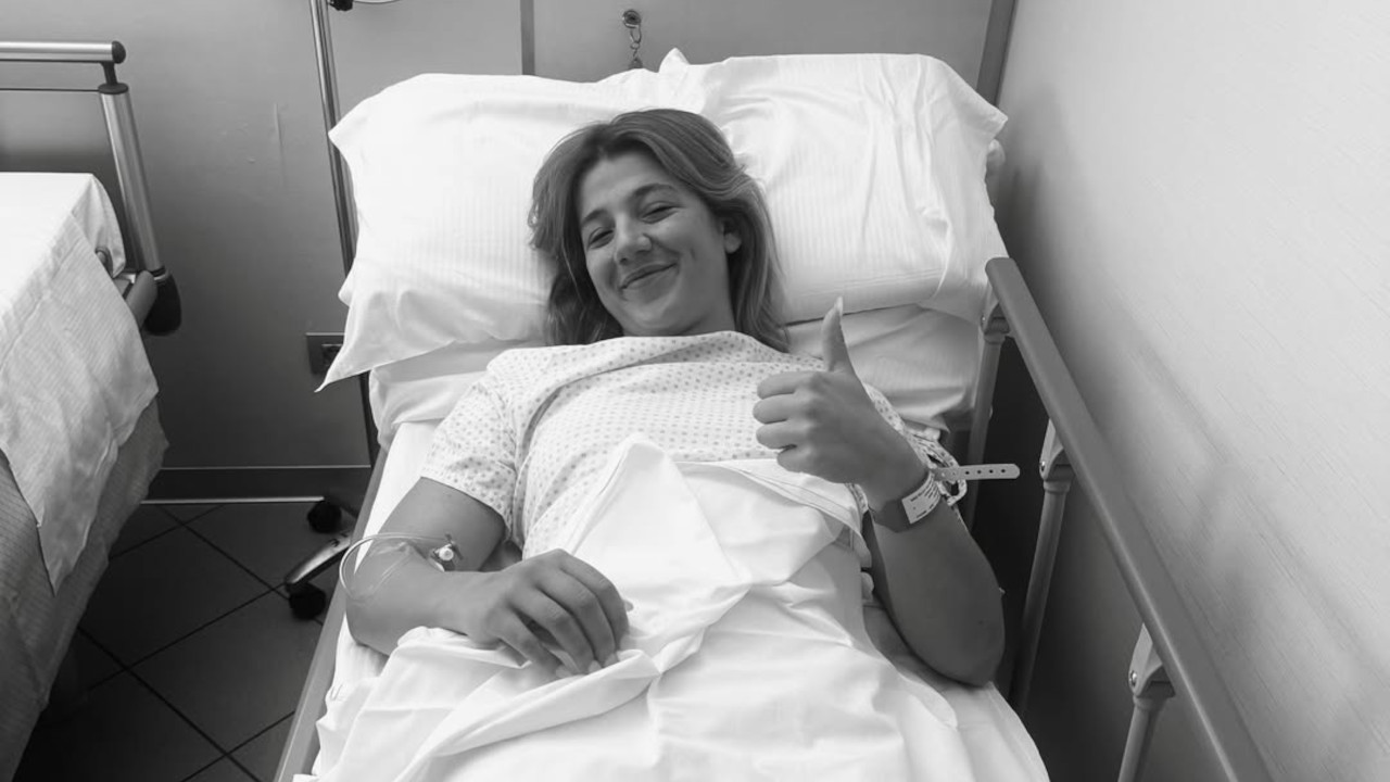 BRIGNONE GUIDA LA PATTUGLIA VALDOSTANA NELLE NAZIONALI FISI 2026/2027 1 Giorgia Collomb nel letto di ospedale nell'immagine diffusa sui social