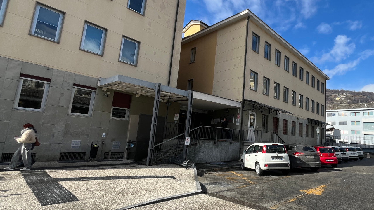 La sede dell'Azienda Usl della Valle d'Aosta