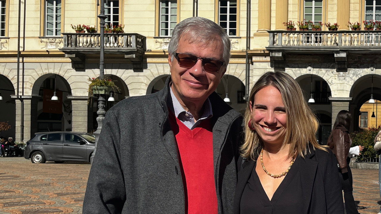 IL CONSIGLIO DI STATO HA RESPINTO IL RICORSO DI GIRARDINI: ROCCO RESTA SINDACO DI AOSTA 1 Raffaele Rocco e Valeria Fadda durante la campagna elettorale del 2025
