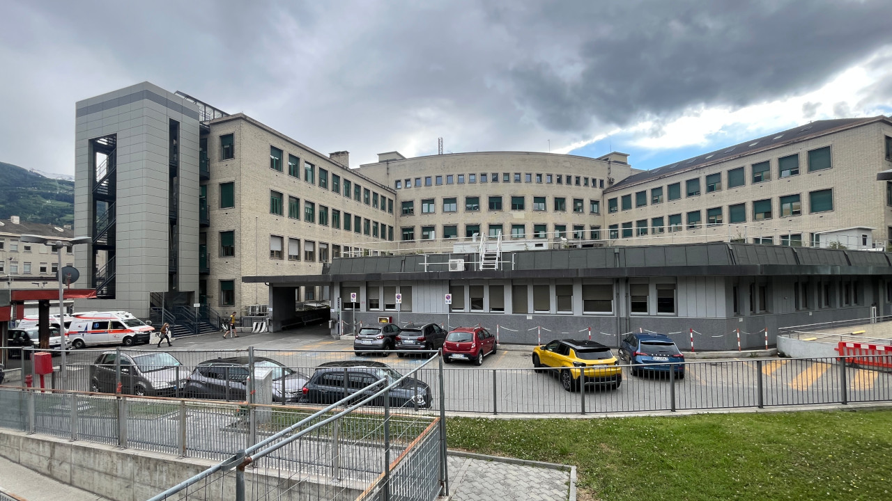 L'ospedale 'Parini' di Aosta