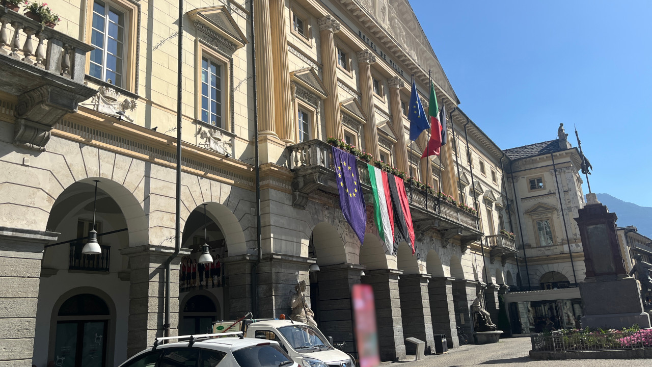L'Hôtel de Ville di Aosta