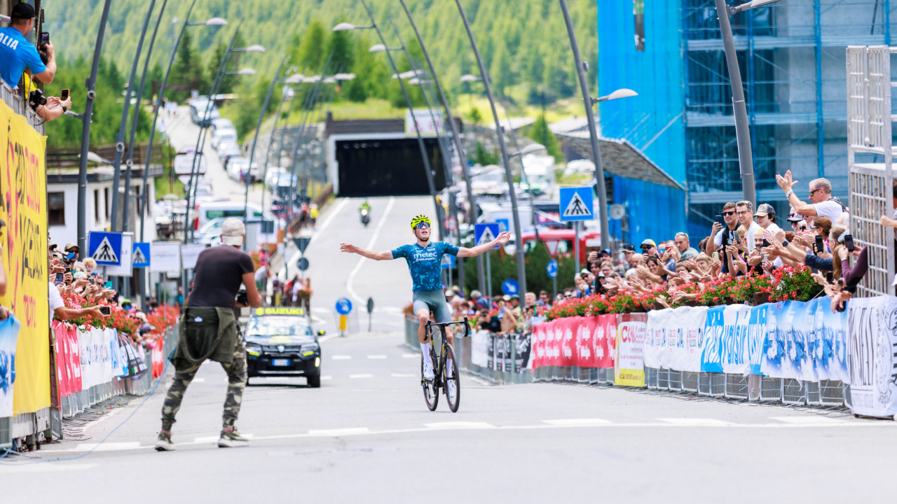 Ryan Gal conquista la quarta tappa del Giro della Valle d’Aosta [foto Alexis Courthoud]